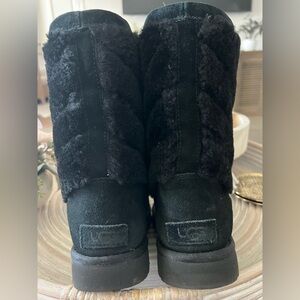 UGG Black Shearling Boots